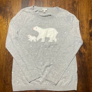 Talbots Polar Bear Sweater